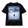 Nihilist Unisex Oversized Black T-Shirt