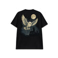 Night Owl –Unisex Oversized Black T-Shirt